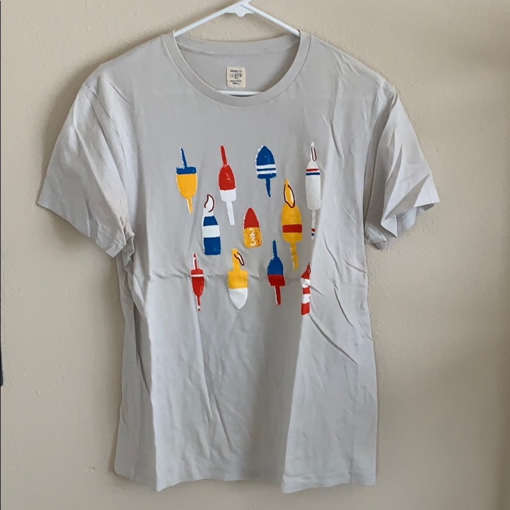 J. Crew Boat Buoy tee shirt